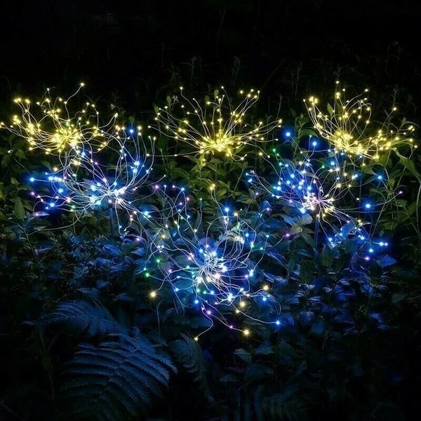 Waterproof  Solar Garden  Fireworks Lamp - Image 5