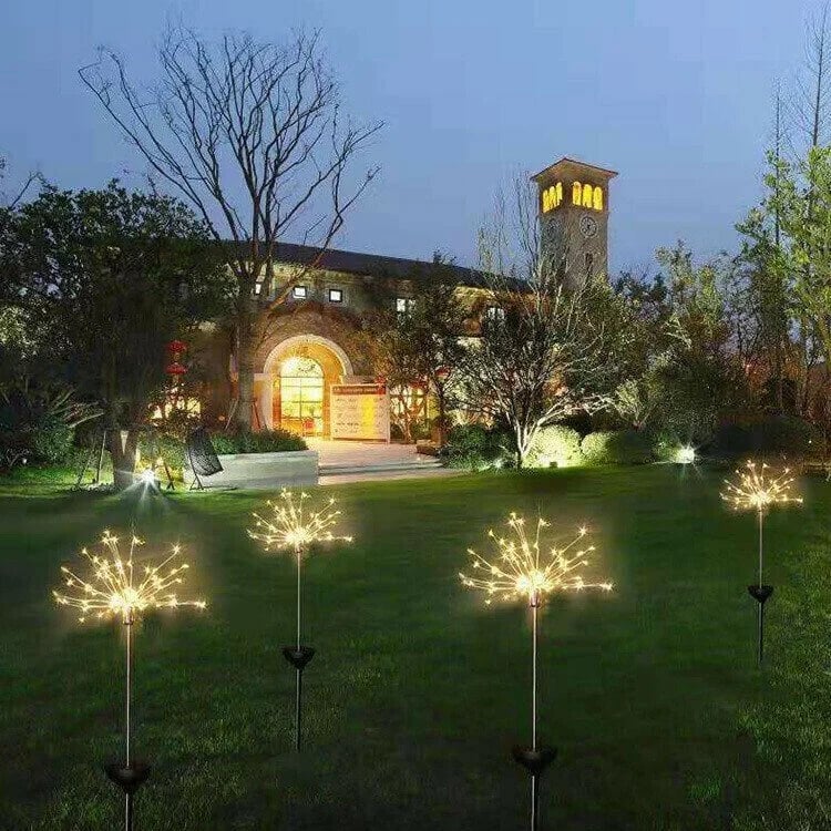 Waterproof  Solar Garden  Fireworks Lamp - Image 7