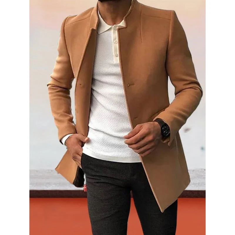 Solid Tweed Blazer - Image 6
