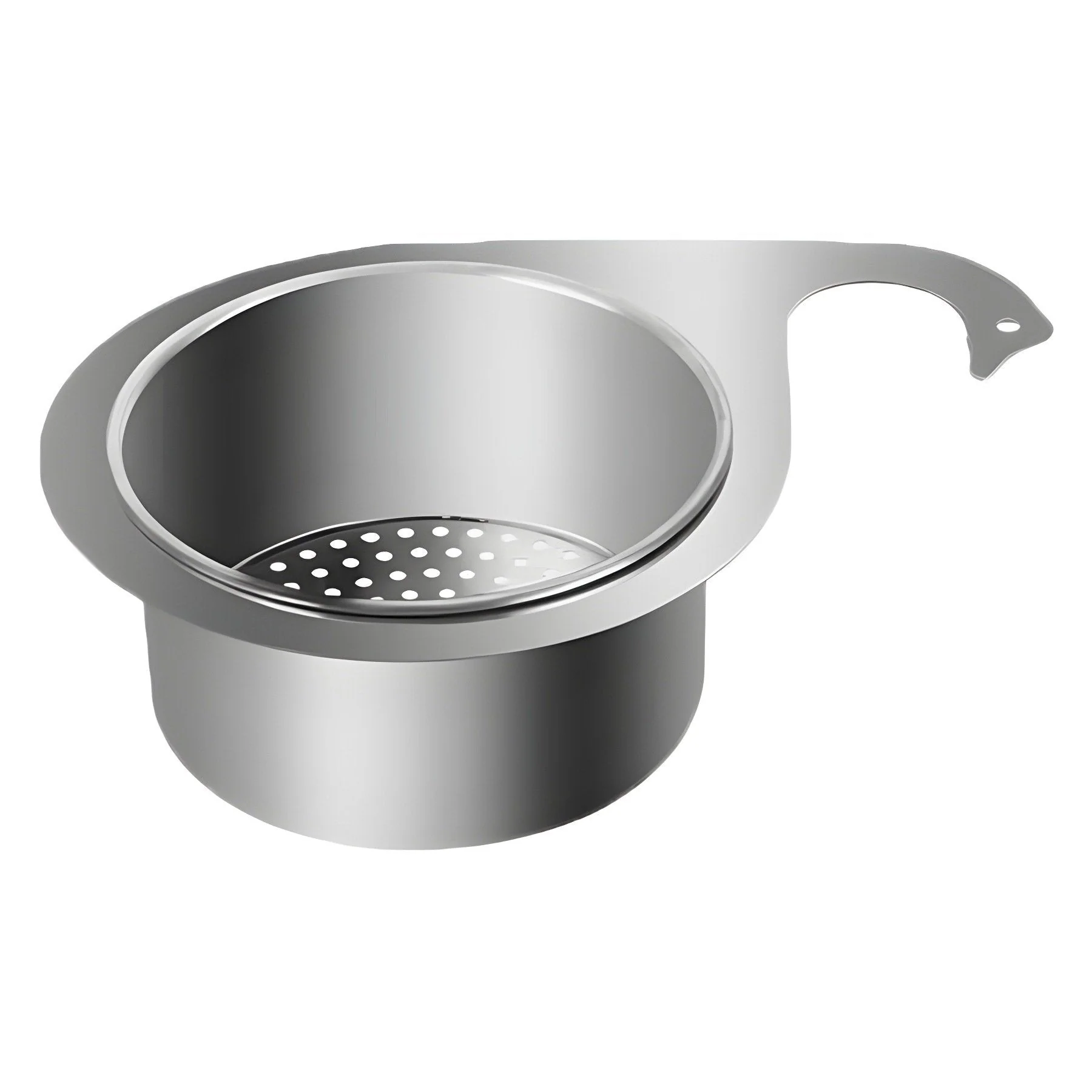 Stainless Steel Swan Sink Strainer Basket - Image 5