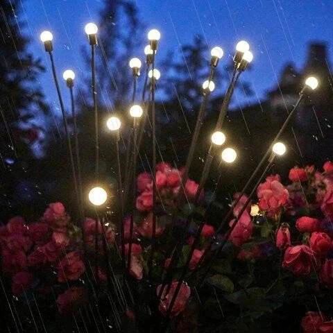 (garden-upgrade)Starburst Swaying Solar Garden Lights - Image 4
