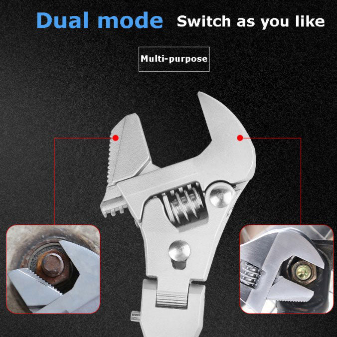 5 In 1 Telescopic Shaking Head Ratchet Wrench - Image 2