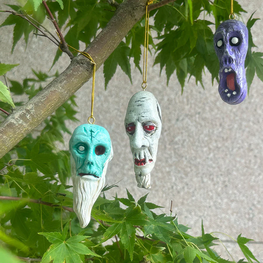 Vampire Gothic Horror Pendant Ornament Four Color Devil Skull - Image 5