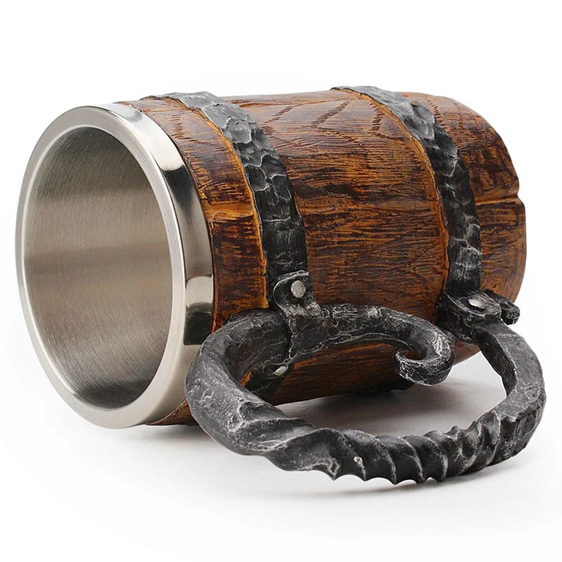 Viking Barrel Mug(Large:550ml) - Image 6