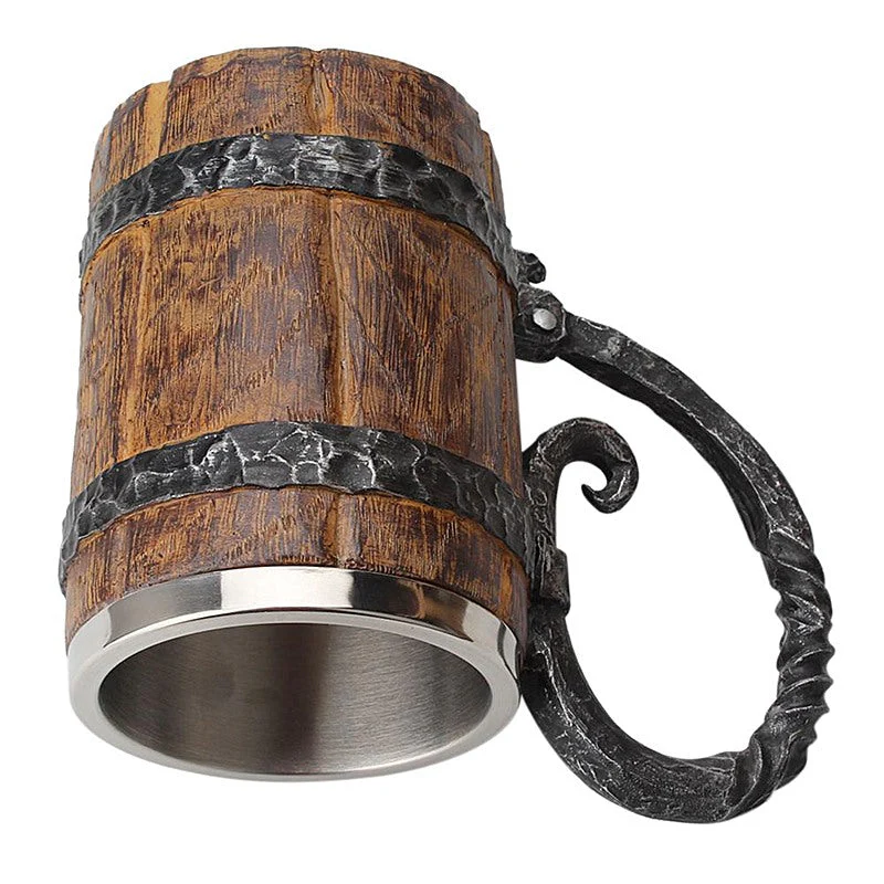 Viking Barrel Mug(Large:550ml) - Image 8