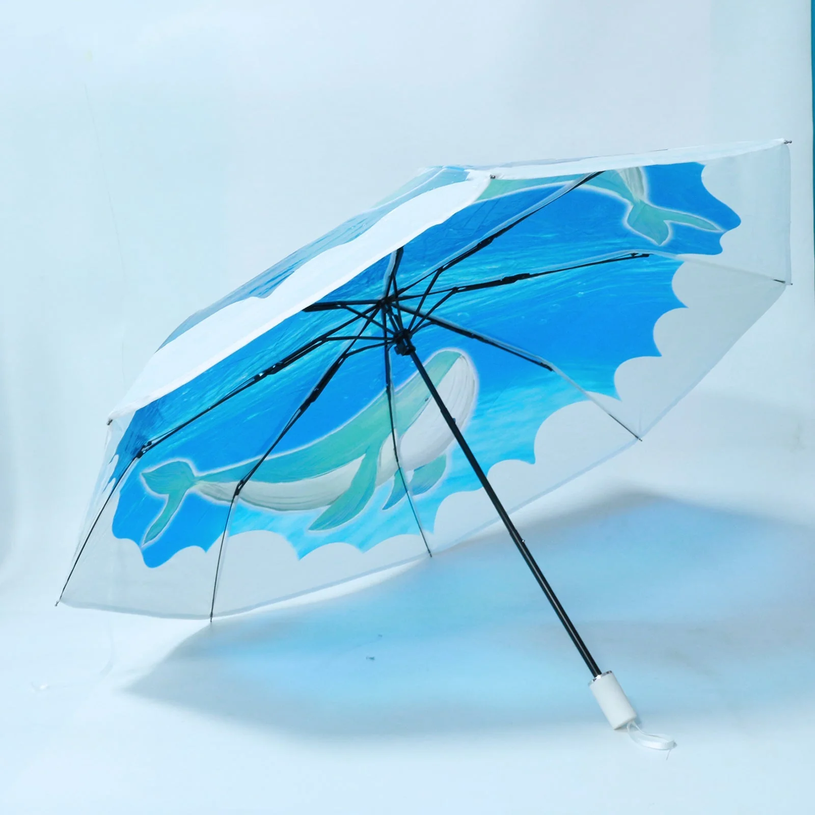 Vintage Stained Glass Automatic Umbrella - Image 15