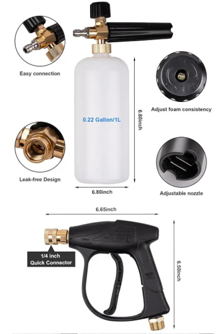 Water Spray Tool with 5 different angle nozzles - Image 6