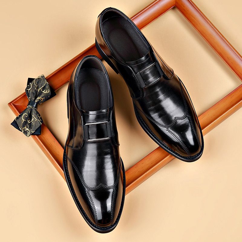new men's leather sports shoes (suitable for many occasions)   free shipping - Image 4